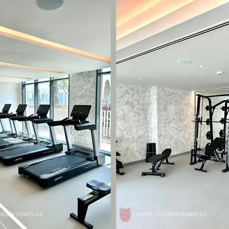 Full Sea View Marina Beachfront Escape Apartment With Private Beach Dubai Exterior photo