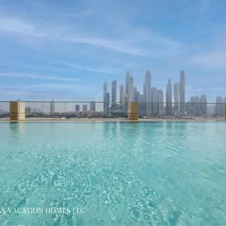 Full Sea View Marina Beachfront Escape Apartment With Private Beach Dubai Exterior photo