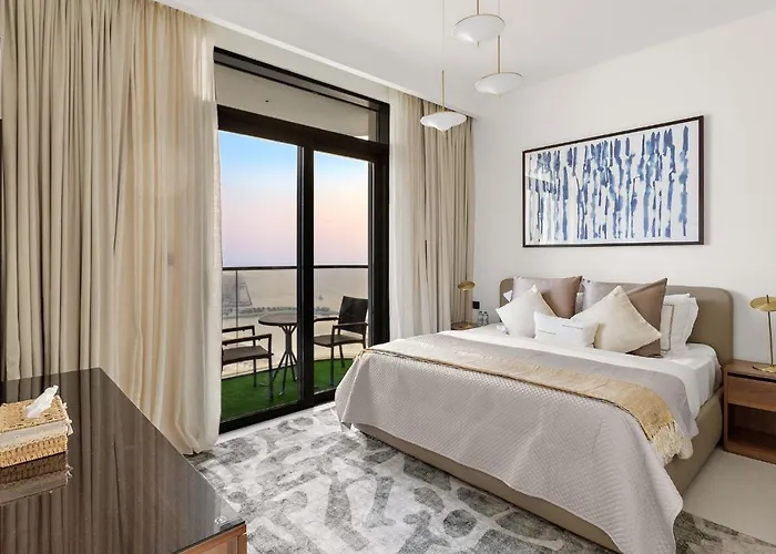 Full Sea View Marina Beachfront Escape Apartment With Private Beach