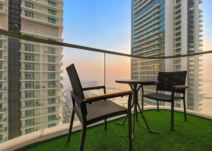Full Sea View Marina Beachfront Escape Apartment With Private Beach
